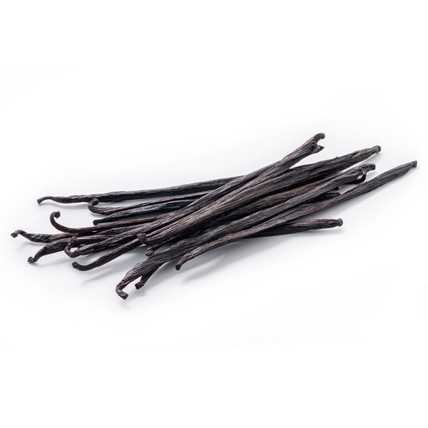 Vanilla Beans (AAA Grade), Mumeng Co-op, PNG, 20 Extra Long Beans, 18cm+