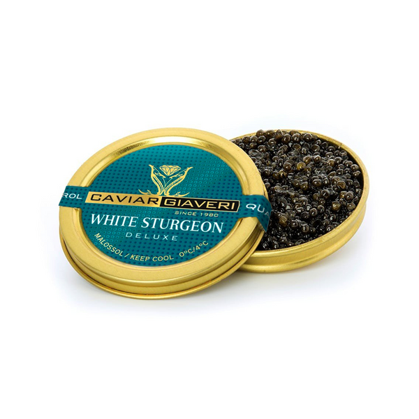 30g White Sturgeon Deluxe Caviar (Giaveri Family)